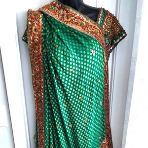 Beautiful Lengha Heavily sequenced